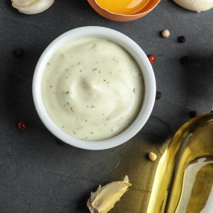 1x Aioli (Knoblauch-) Mayonnaise